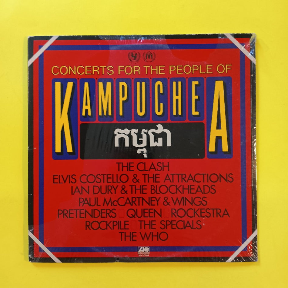 Various - Concerts For The People Of Kampuchea - 1981 - SD 2-7005 - New - Sealed - Vinyl