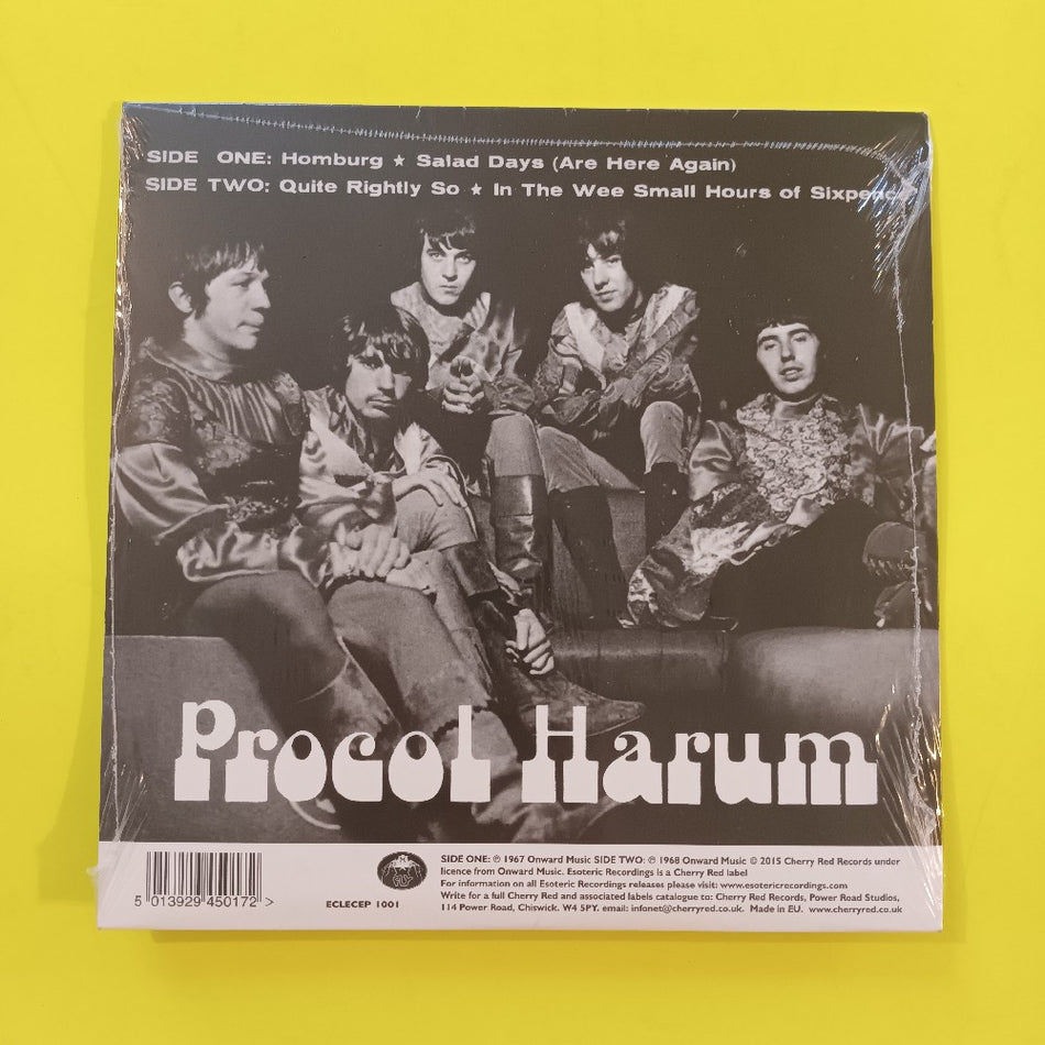 Procol Harum - Homburg RSD 2015 7" 45 LIMITED ED. - 2015 - ECLECEP 1001 - New - Sealed - Vinyl