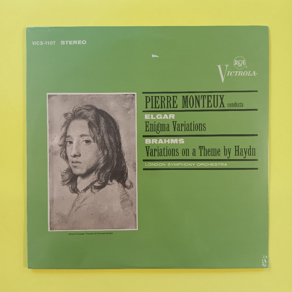 Pierre Monteux - Elgar: Enigma Variations / Brahms: Variations On A Theme By Haydn - 1965 - VICS-1107 - New - Sealed - Vinyl