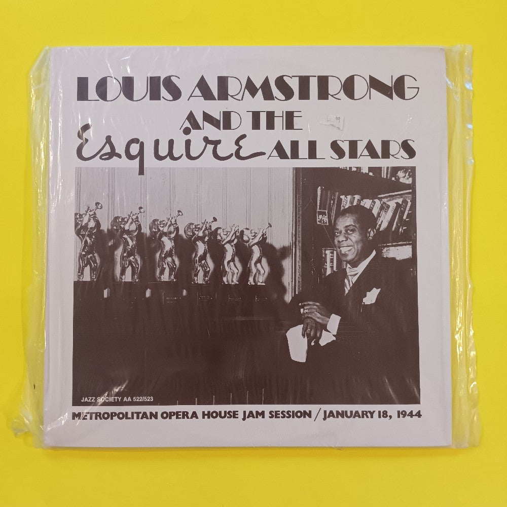 Louis Armstrong & Esquire All Stars - Metropolitan Opera House Jam Session - AA 522/523 - New - Sealed - Vinyl