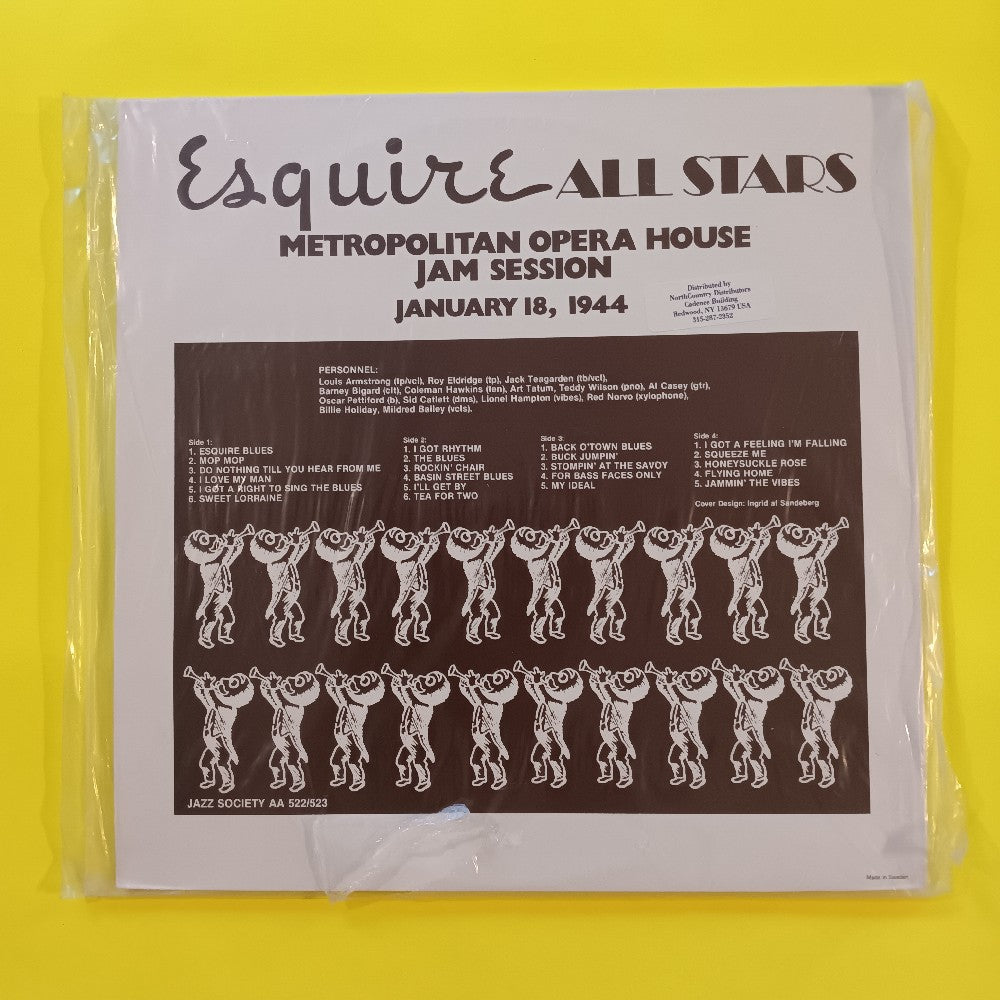 Louis Armstrong & Esquire All Stars - Metropolitan Opera House Jam Session - AA 522/523 - New - Sealed - Vinyl