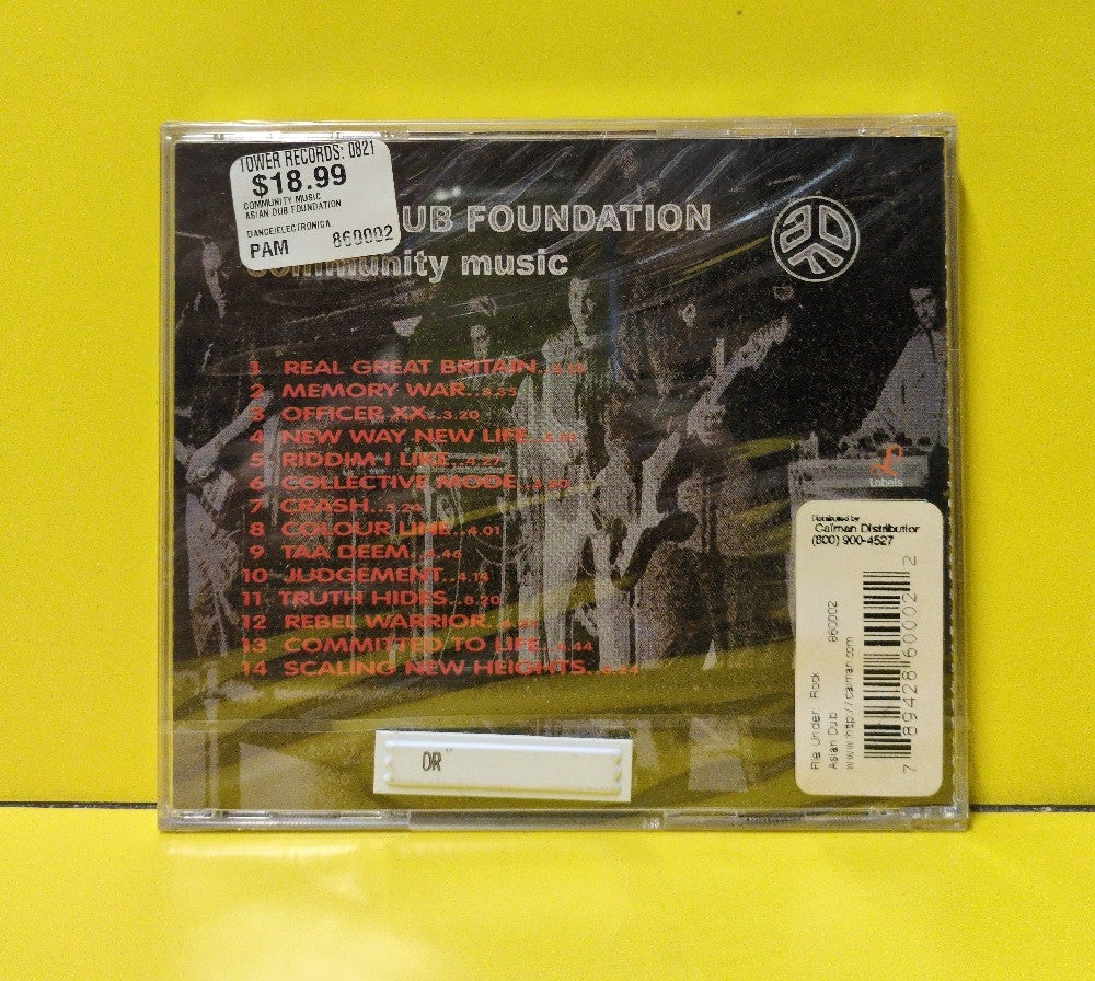 Asian Dub Foundation - Community Music - 2000 - 7243 8 49112 2 5 - New - Sealed - CDs - France Import