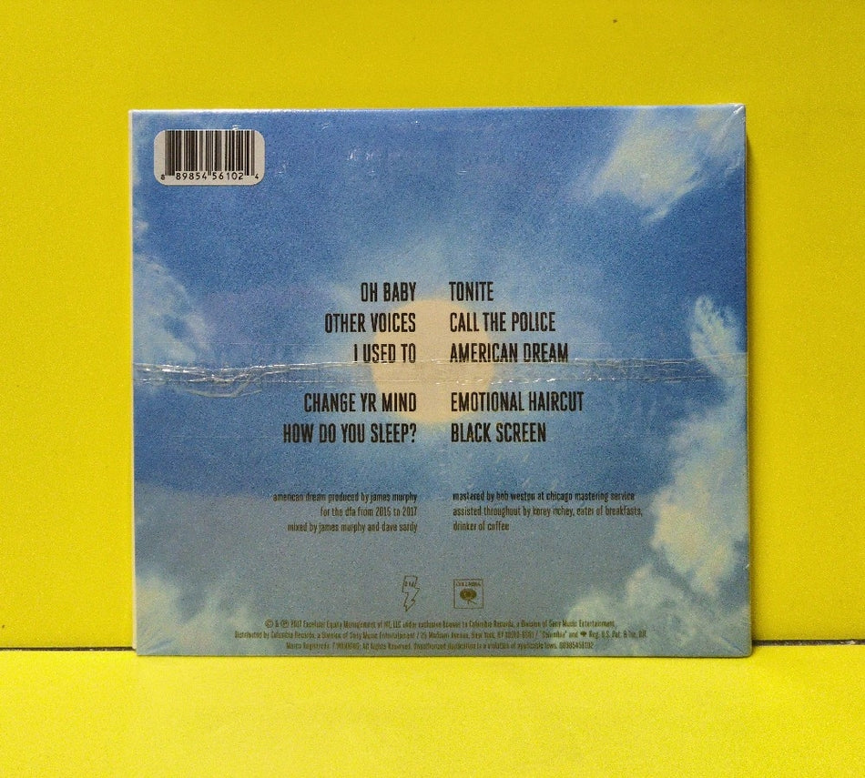 LCD Soundsystem - American Dream - 2017 - 88985456102 - New - Sealed - CDs