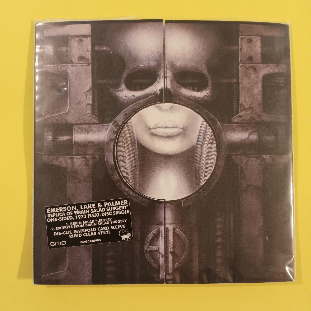 Emerson, Lake & Palmer - Brain Salad Surgery RSD 7" CLEAR - 2017 - BMGCATSV93 - Used - NM - Vinyl