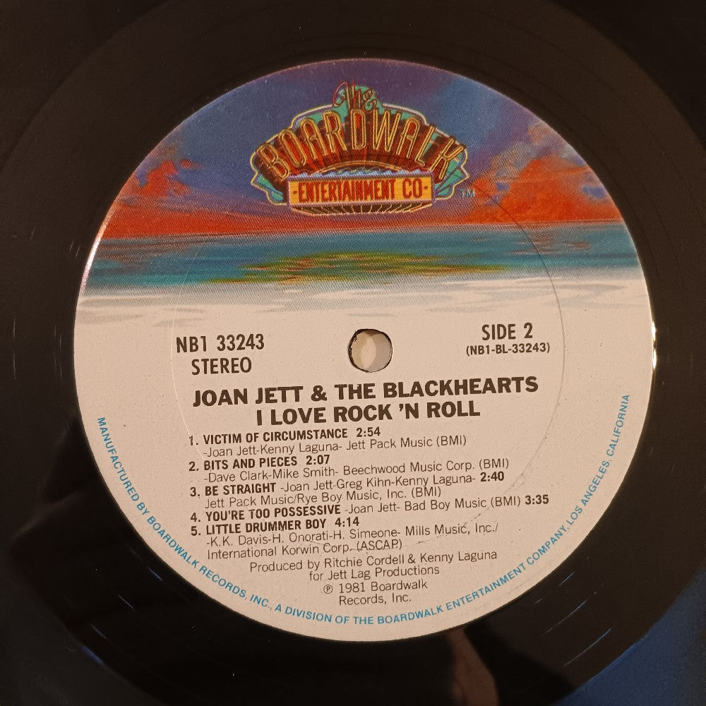 Joan Jett & The Blackhearts - I Love Rock 'N Roll CRC CLUB W SHRINK - 1981 - NB1-33243 - Used - VG++ - Vinyl