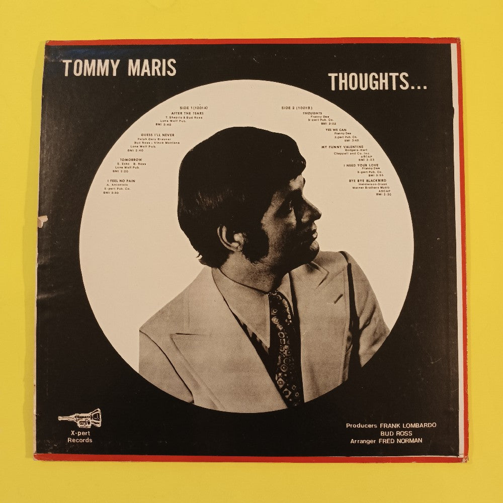 Tommy Maris - Thoughts ... - X-Pert 1001 - Used - VG++ - Vinyl