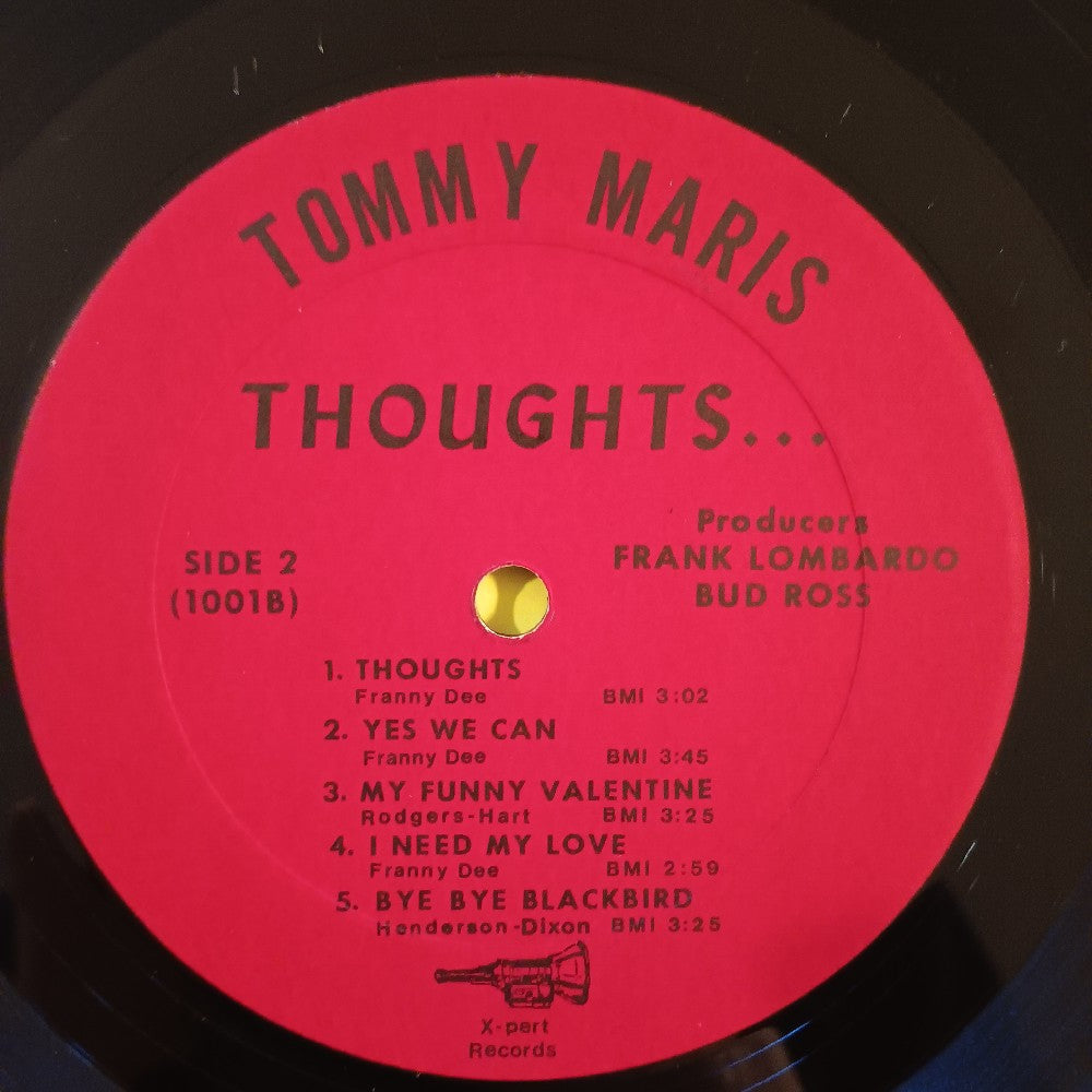 Tommy Maris - Thoughts ... - X-Pert 1001 - Used - VG++ - Vinyl