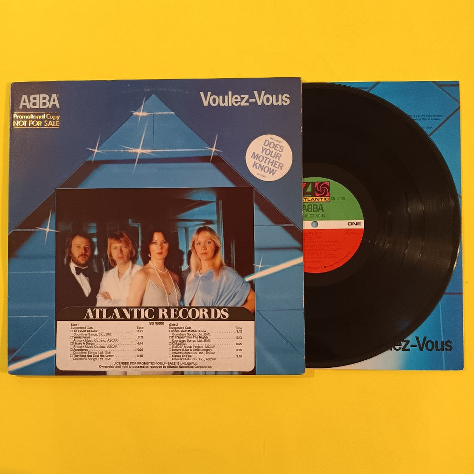 Abba - Voulez-Vous PROMO - 1979 - SD 16000 - Used - VG++ - Vinyl