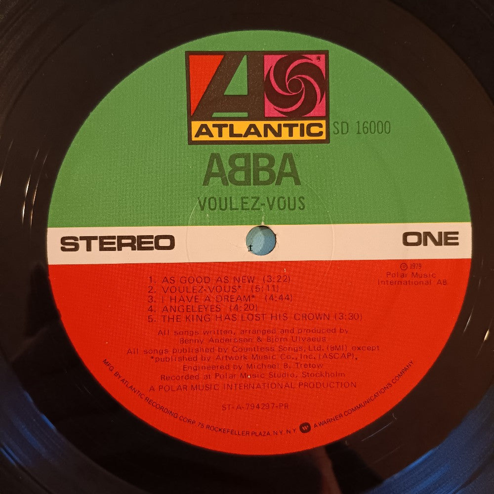 Abba - Voulez-Vous PROMO - 1979 - SD 16000 - Used - VG++ - Vinyl