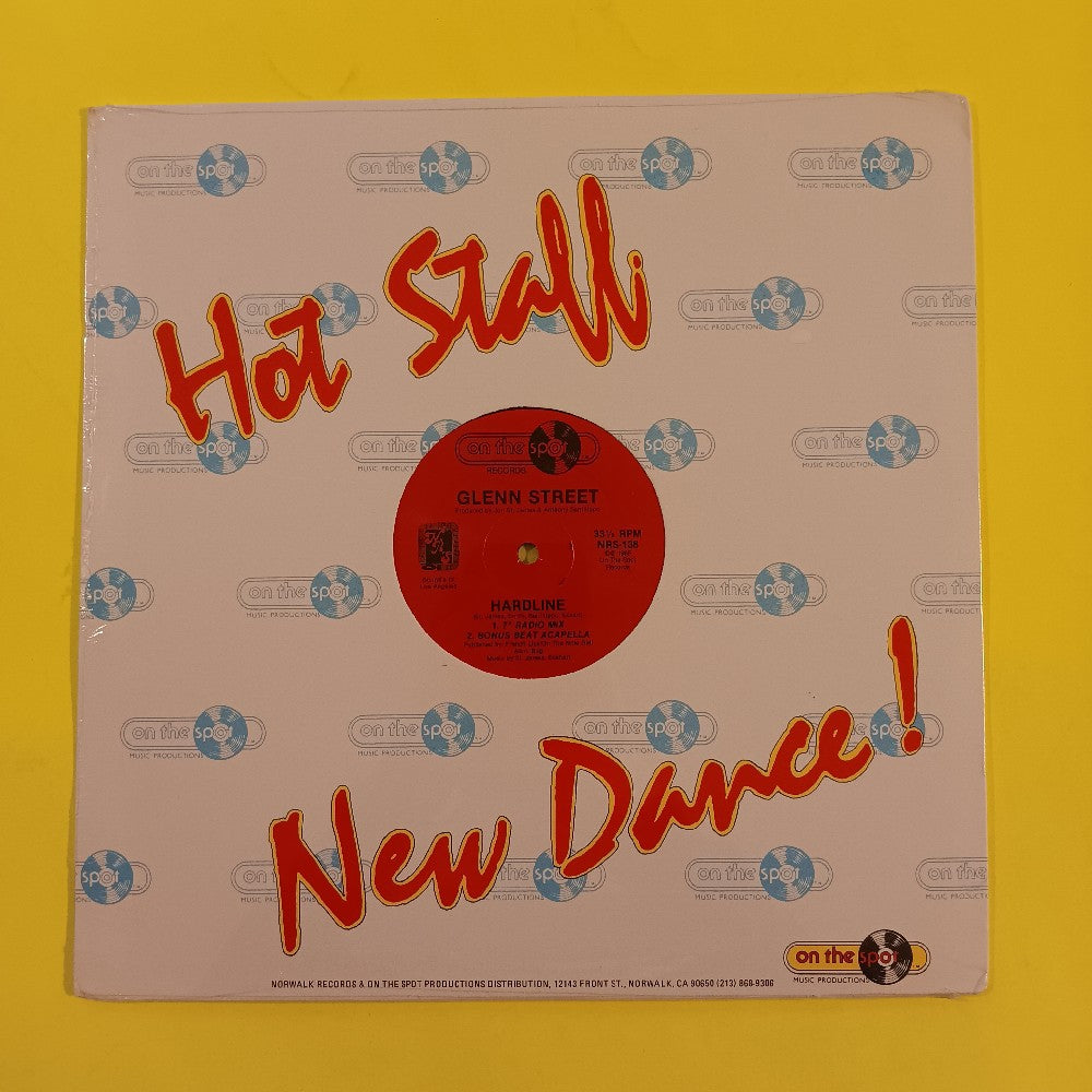 Glenn Street - Hardline 12" - 1988 - NRS-136 - New - Sealed - Vinyl