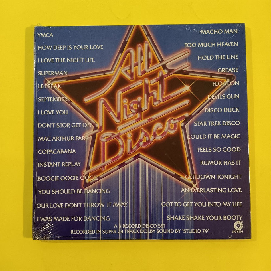 Studio '79 - All Night Disco 3 LP BOX SET - 1979 - SP3-6701 - New - Sealed - Vinyl