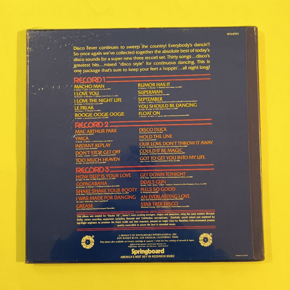 Studio '79 - All Night Disco 3 LP BOX SET - 1979 - SP3-6701 - New - Sealed - Vinyl