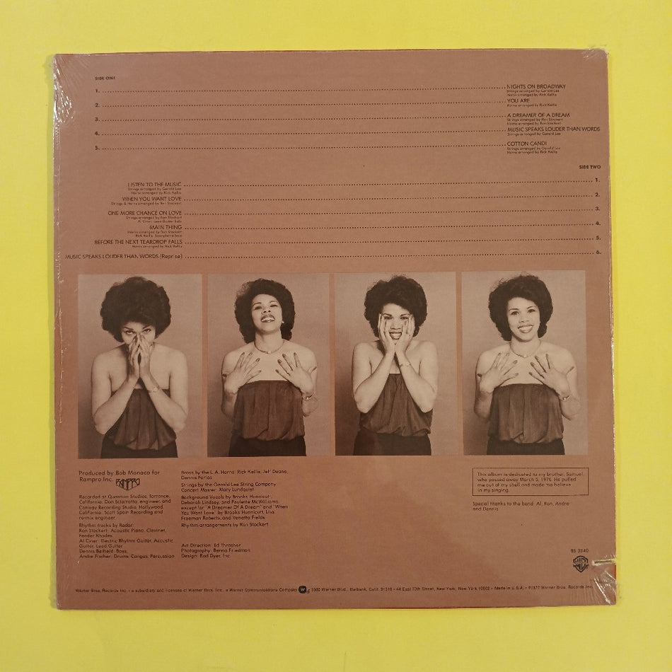 Candi Staton - Music Speaks Louder Than Words - 1977 - BS 3040 - New - Sealed - Vinyl