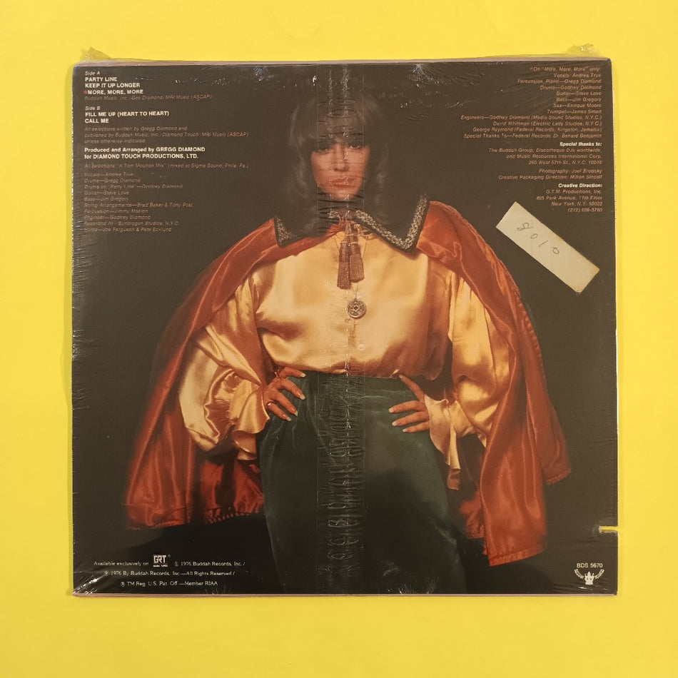 The Andrea True Connection  - More More More - 1976 - BDS 5670 - New - Sealed - Vinyl