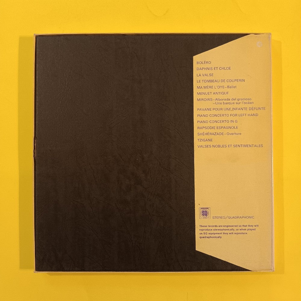 Jean Martinon - Ravel: Orchestral Music 5 LP Box Set UK - 1975 - SLS 5016 - Used - NM - Vinyl