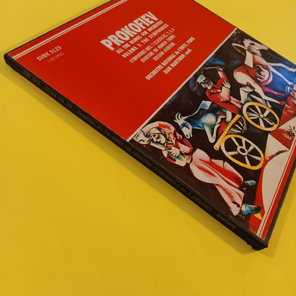 Jean Martinon - All The Works For Orchestra Vol. 1 3LP Box - 1972 - SVBX 5123 - Used - EX - Vinyl