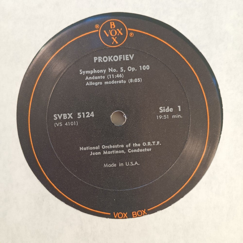 Jean Martinon - All The Works For Orchestra Vol. 2 3LP Box - 1972 - SVBX 5124 - Used - EX - Vinyl