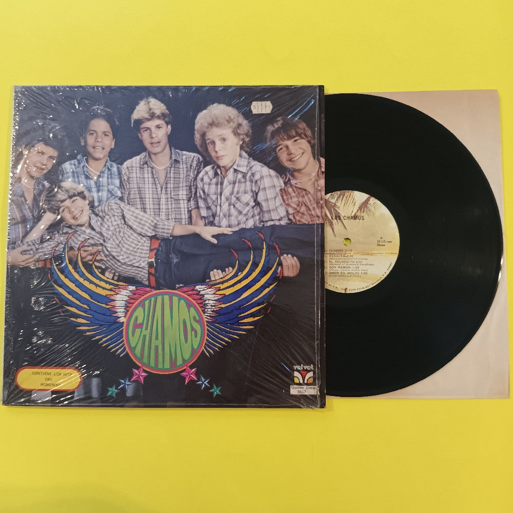 Los Chamos - Los Chamos / Self Titled SHRINK - 1981 - Golden Stereo 3037 - Used - VG++ - Vinyl