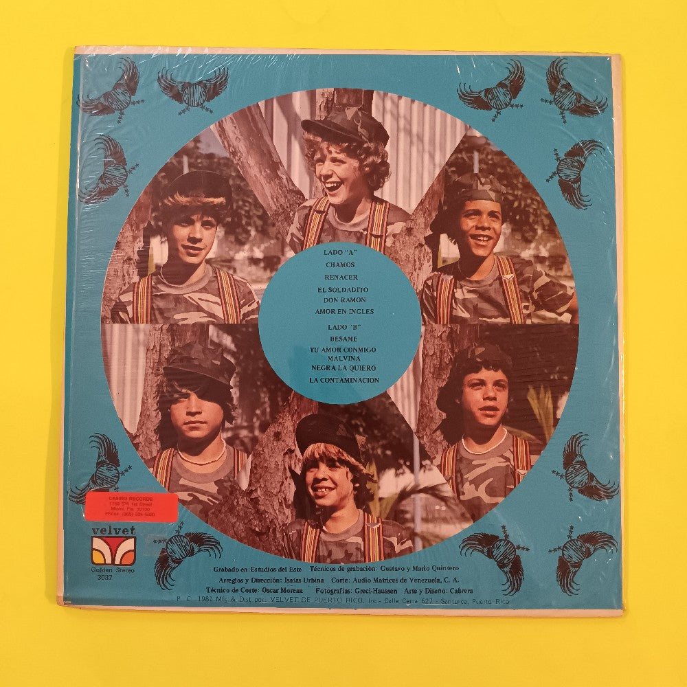 Los Chamos - Los Chamos / Self Titled SHRINK - 1981 - Golden Stereo 3037 - Used - VG++ - Vinyl