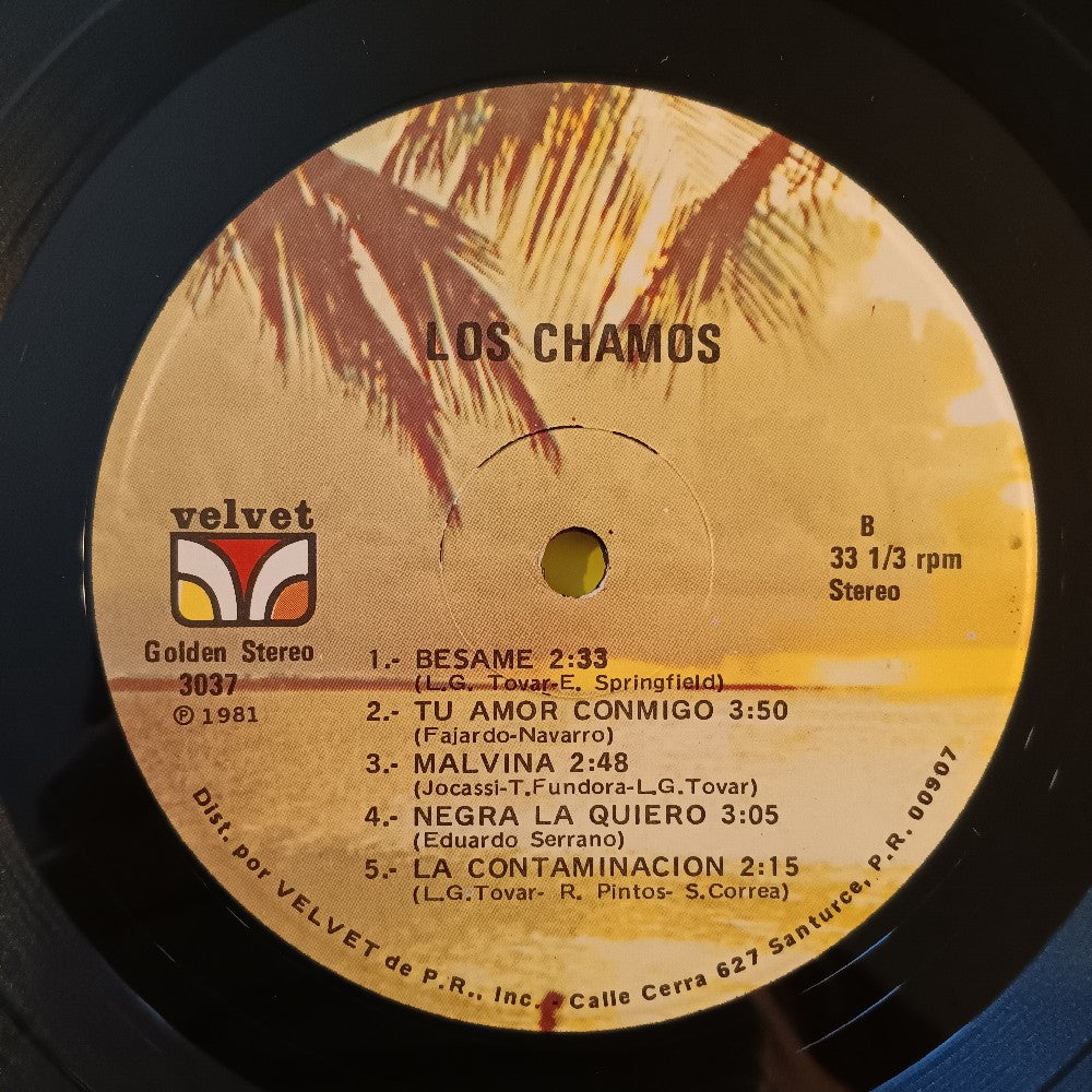 Los Chamos - Los Chamos / Self Titled SHRINK - 1981 - Golden Stereo 3037 - Used - VG++ - Vinyl
