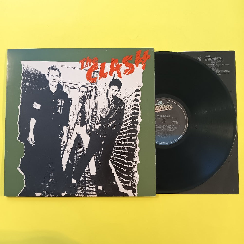 The Clash - The Clash Self Titled - 1979 - JE 36060 - Used - VG++ - Vinyl