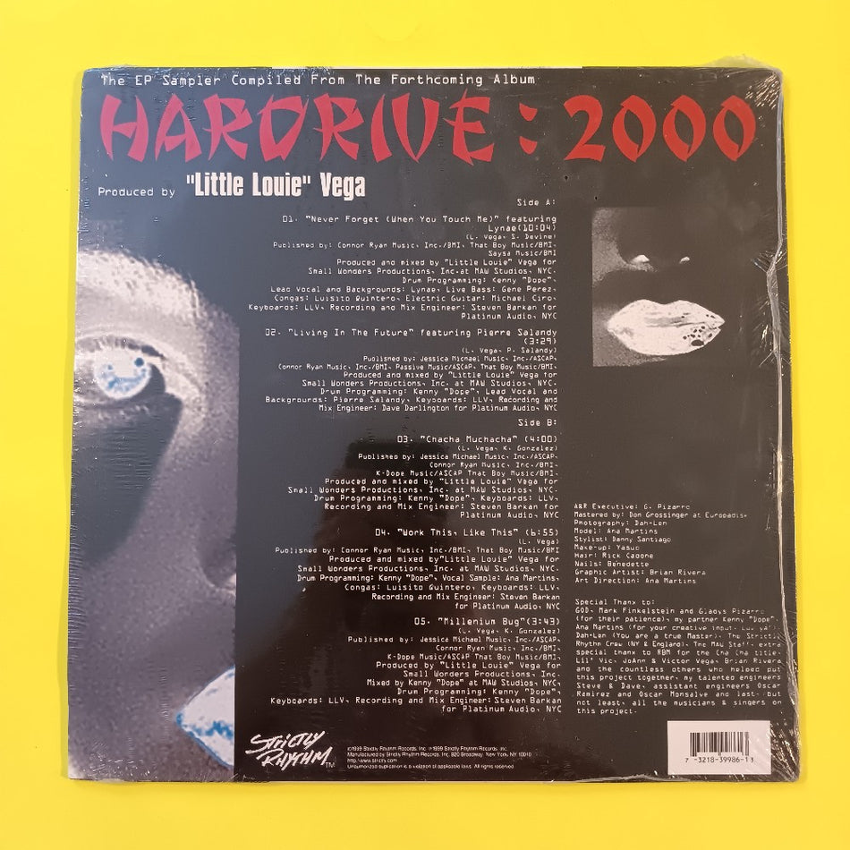 Hardrive  - 2000 12" EP / Lil Louie Vega - 1999 - SR EP14 - New - Sealed - Vinyl