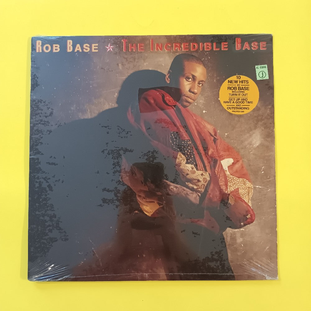 Rob Base - The Incredible Base  - 1989 - PRO-1285 - New - Sealed - Vinyl