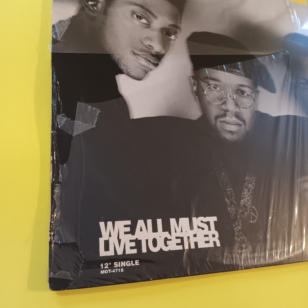 Blaze - We All Must Live Together 12" - 1990 - MOT 4718 - New - Sealed - Vinyl