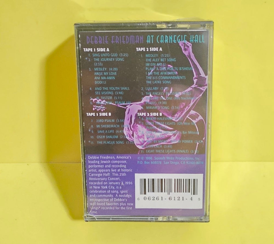 Debbie Friedman - At Carnegie Hall / Rare Double Sealed Cassettes  - 1996 - SWP 612 - New - Sealed - Cassettes