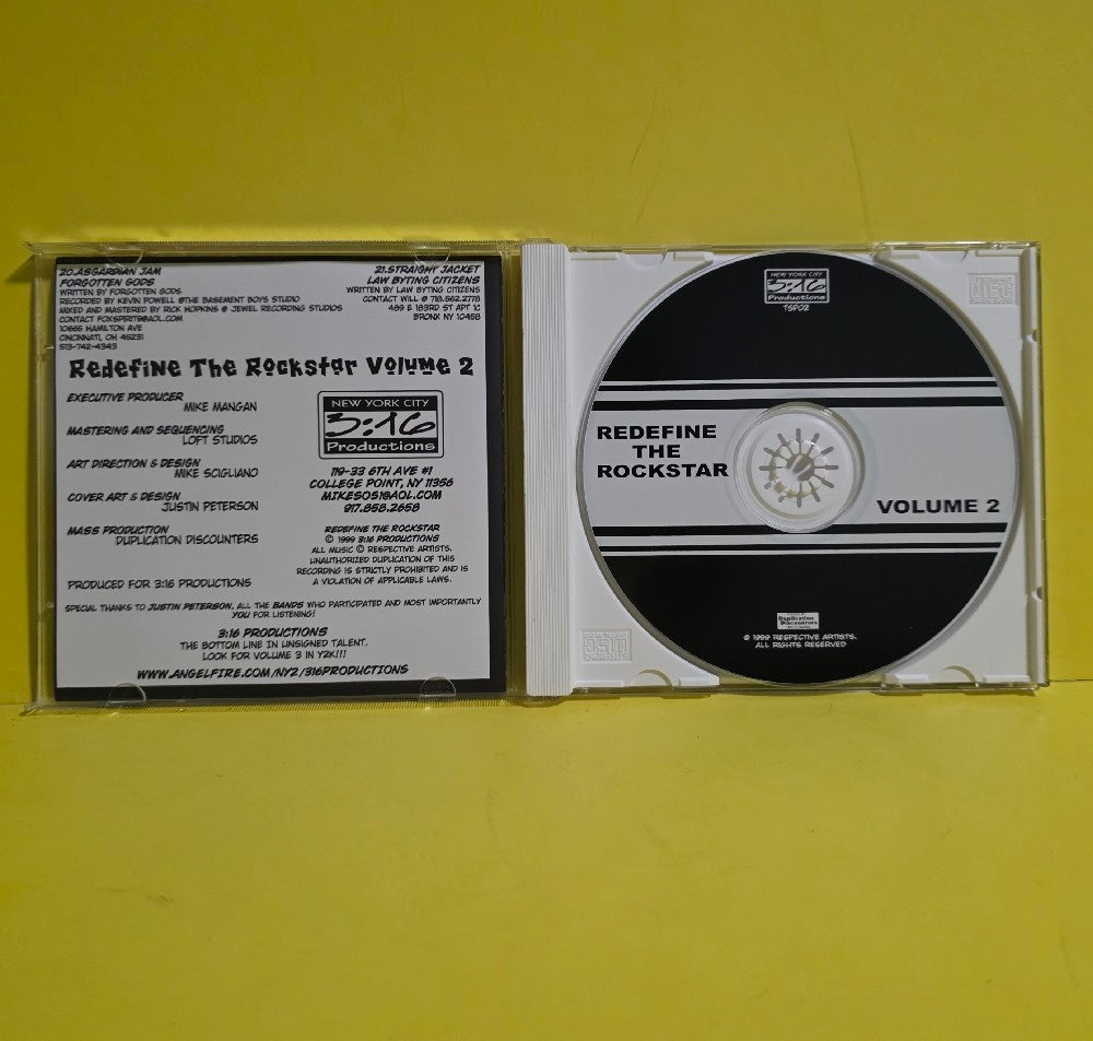 Various - Redefine The Rockstar Volume 2 - 1999 - TSP02 - Used - EX - CDs