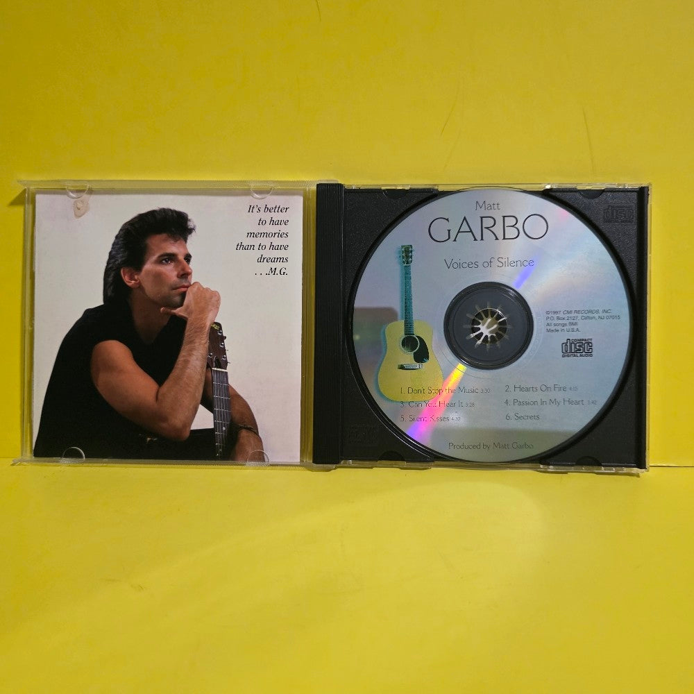 Matt Garbo - Voice Of Silence - 1997 - Used - VG++ - CDs