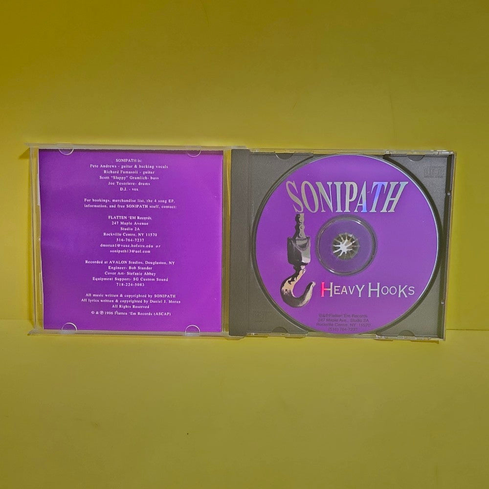 Sonipath - Heavy Hooks - 01CD - Used - NM - CDs