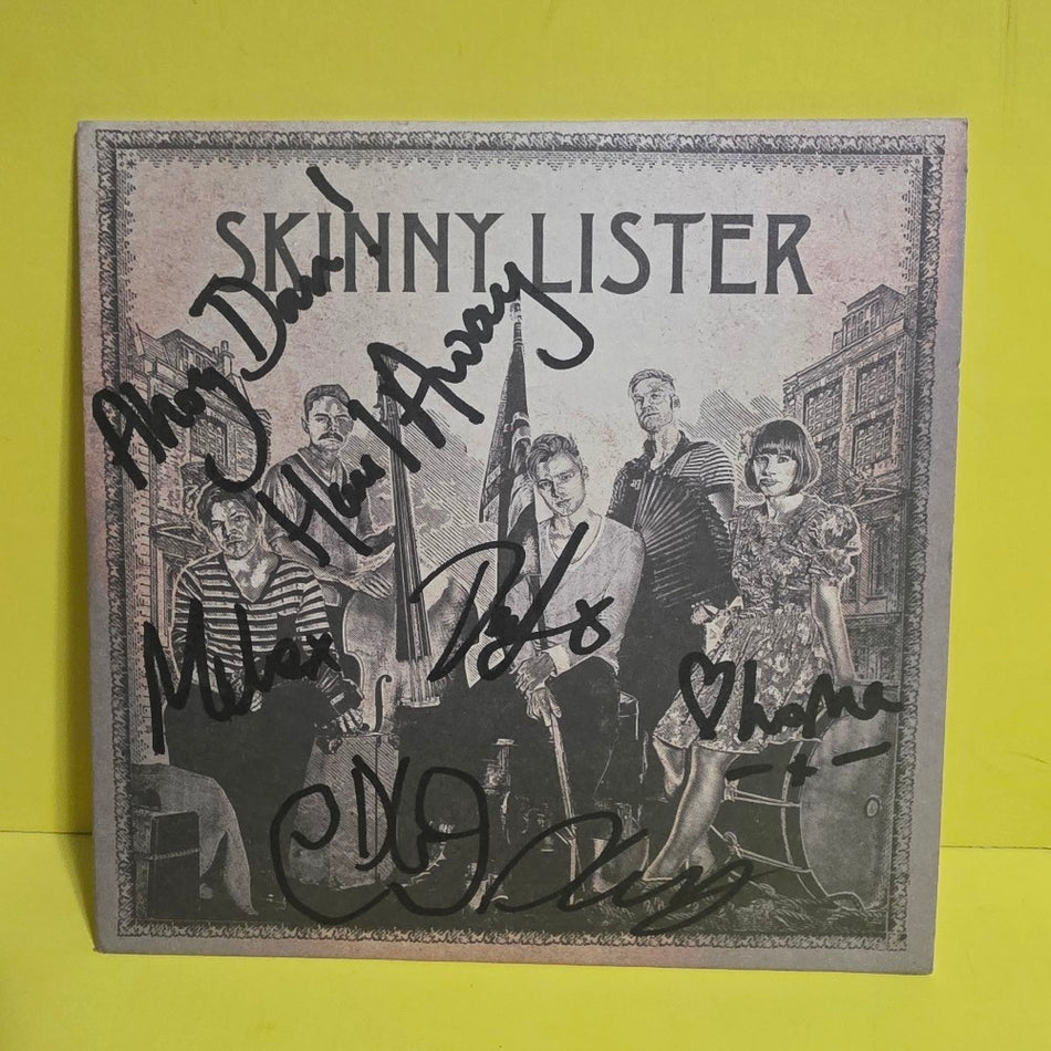 Skinny Lister - Untitled RARE Autographed By The Band - Used - VG++ - CDs