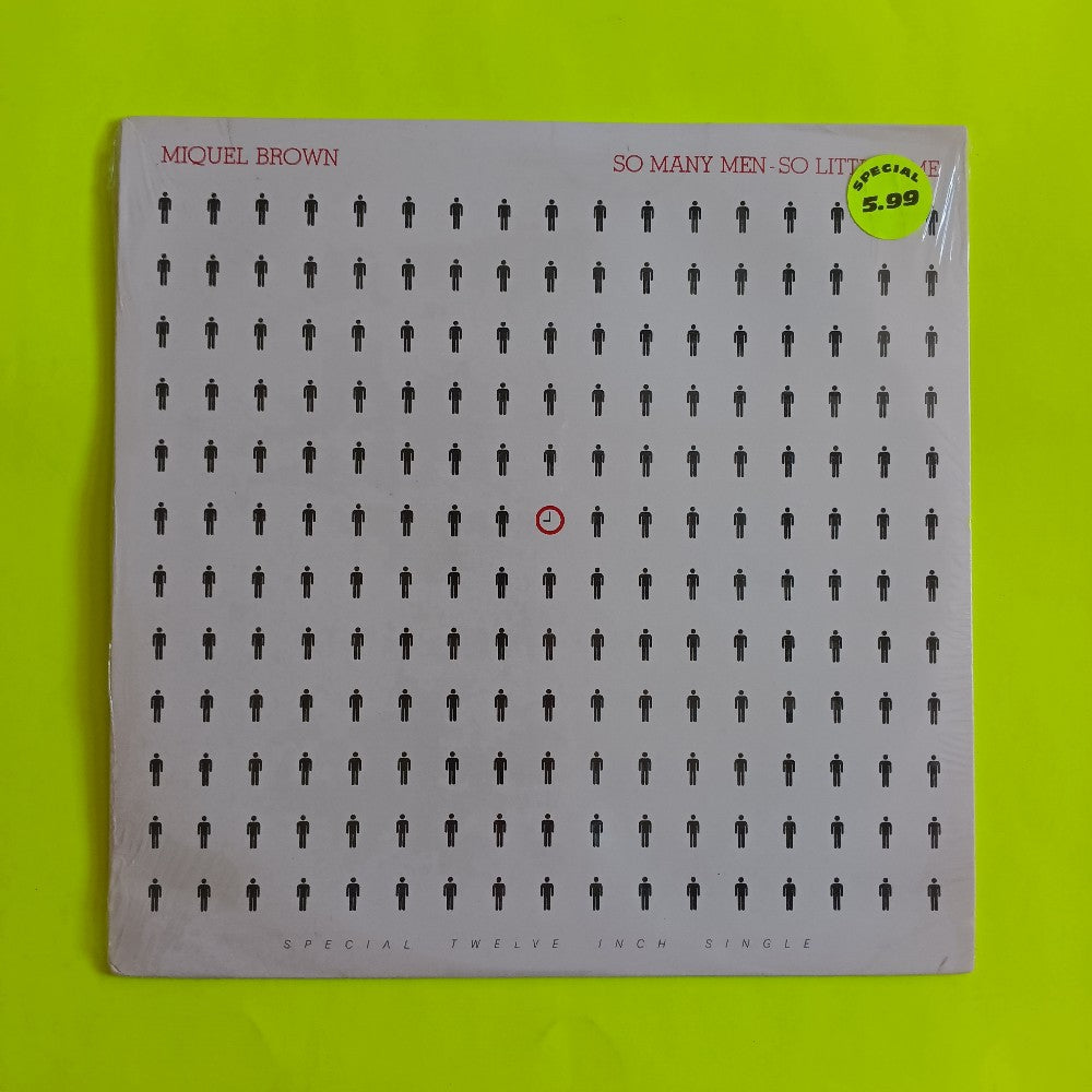 Miquel Brown - So Many Men - So Little Time 12" - 1983 - TSR 828 - New - Sealed - Vinyl