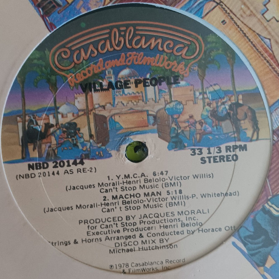 Village People - Y.M.C.A. / Macho Man SINGLE SIDED - 1978 - NBD 20144 - New - Sealed - Vinyl