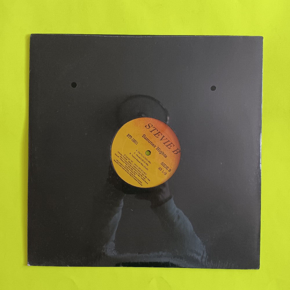 Stevie B - Summer Nights 12" - 1997 - DFT-10011 - New - Sealed - Vinyl