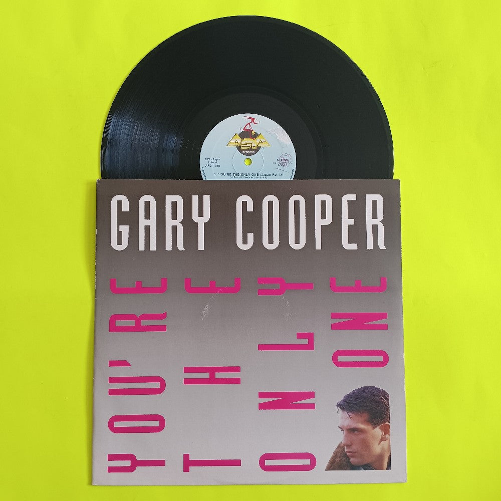 Gary Cooper - You're The One ITALY 12" - 1989 - ARD 1036 - Used - VG++ - Vinyl