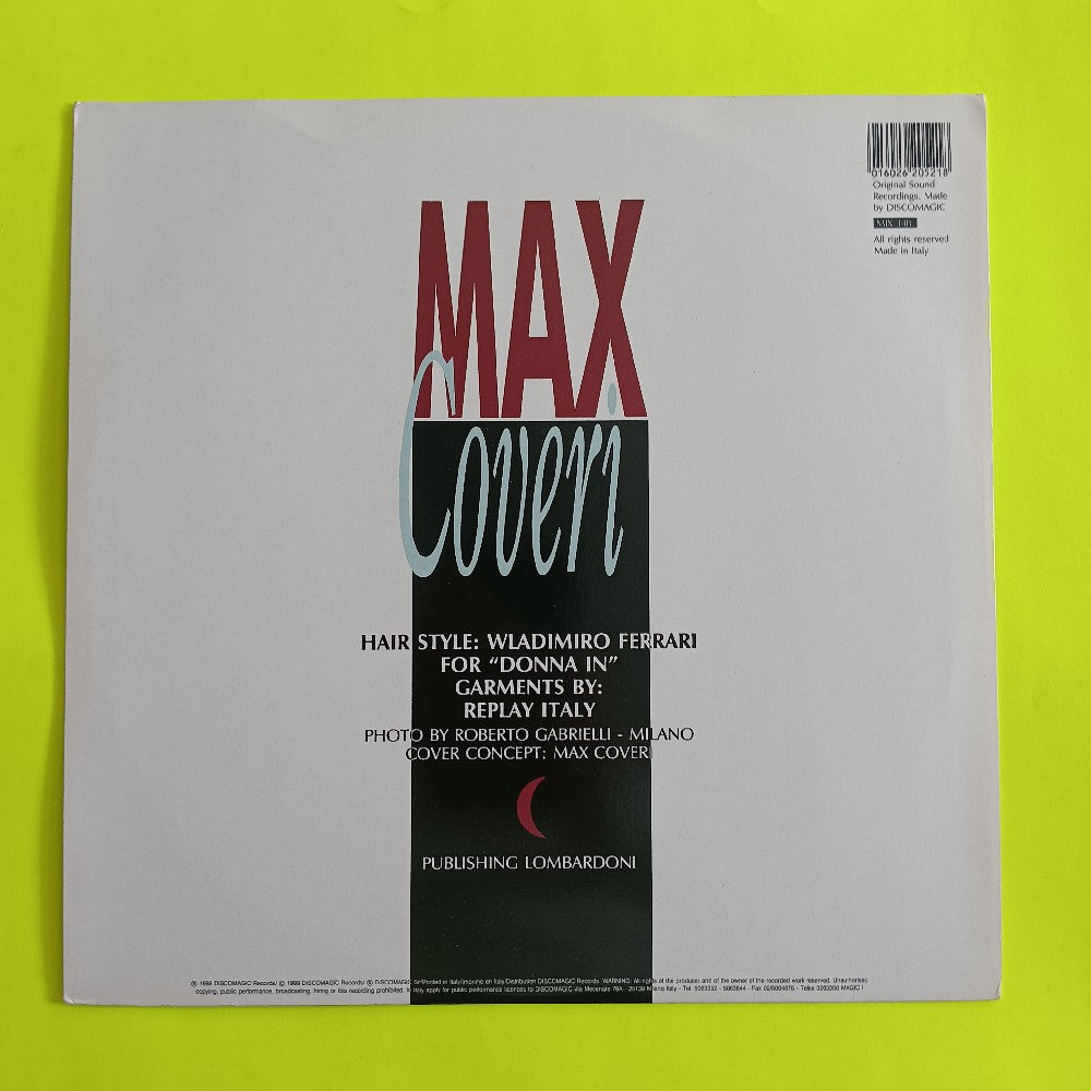 Max Coveri - Guy, Guy ITALY 12" - 1989 - MIX 348 - Used - VG++ - Vinyl
