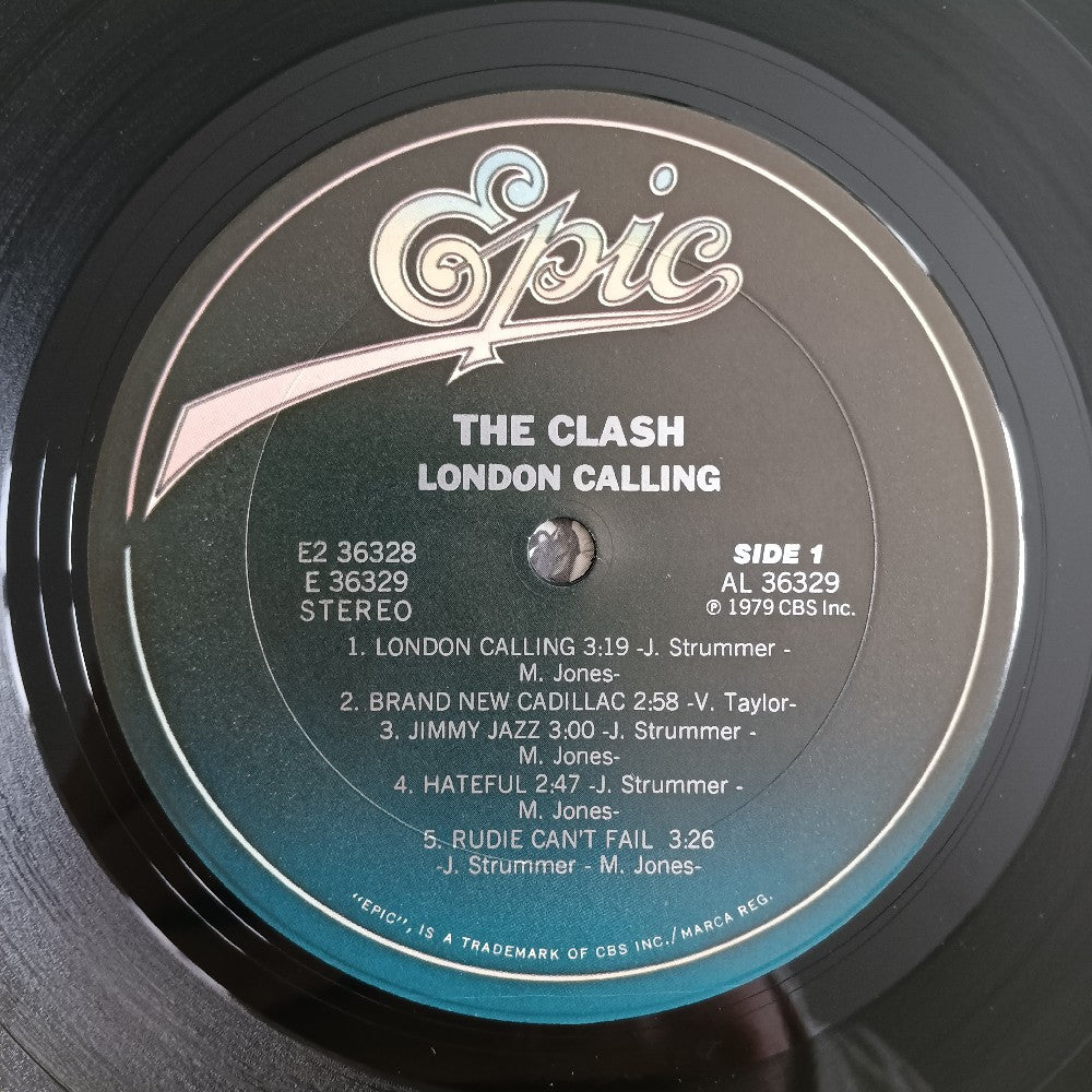 The Clash - London Calling - 1980 - E2 36328 - Used - VG++ - Vinyl