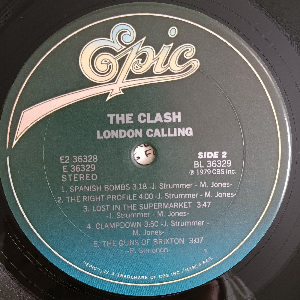 The Clash - London Calling - 1980 - E2 36328 - Used - VG++ - Vinyl