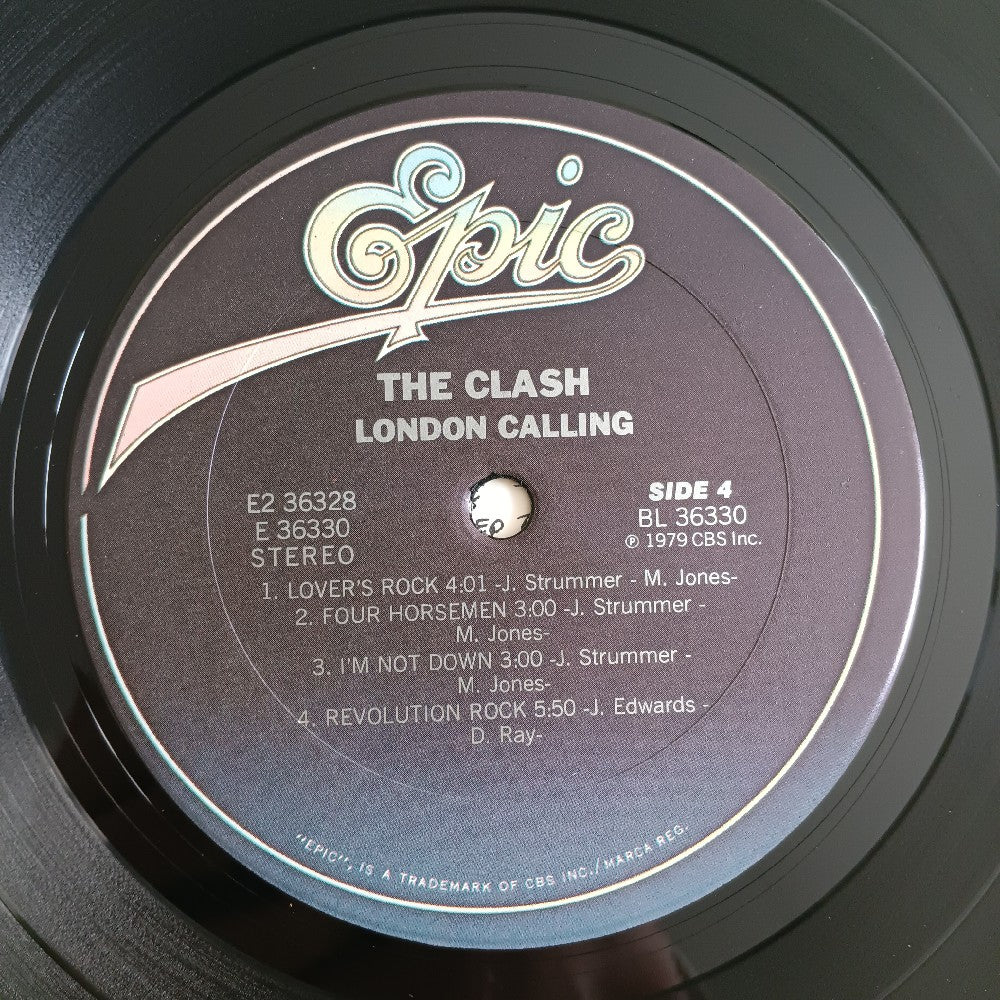 The Clash - London Calling - 1980 - E2 36328 - Used - VG++ - Vinyl