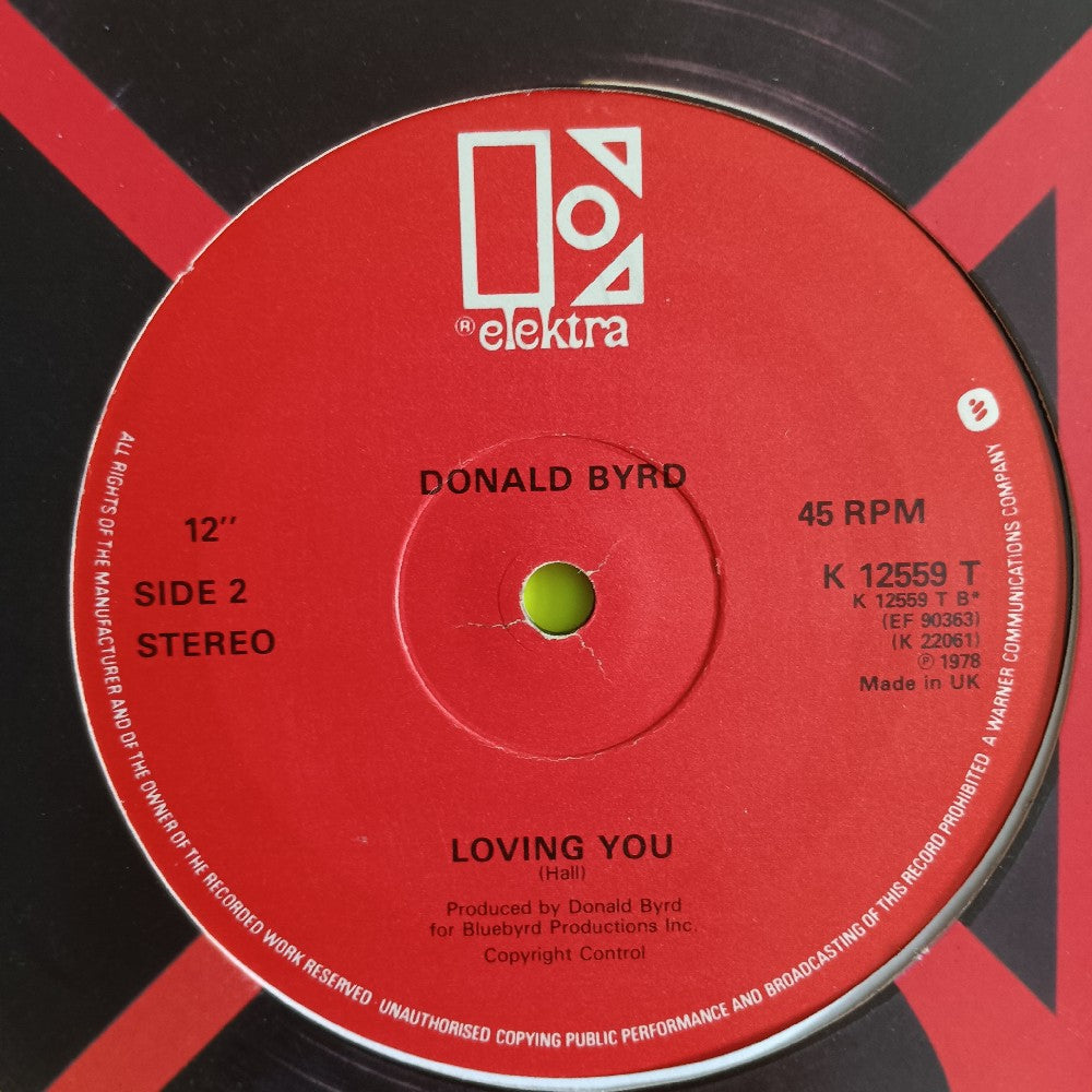 Donald Byrd - Love Has Come Around 12" UK - 1981 - K 12559 T - Used - VG++ - Vinyl