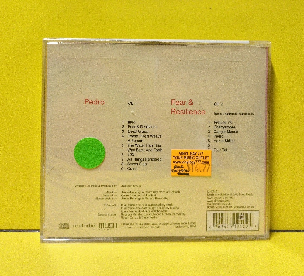 Pedro - Pedro / Fear & Resilience - 2006 - MH-240 - New - Sealed - CDs