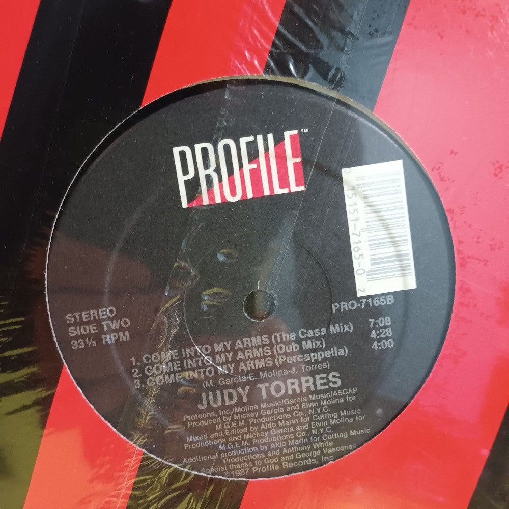 Judy Torres - Come Into My Arms - 1987 - PRO-7165 - New - Sealed - Vinyl