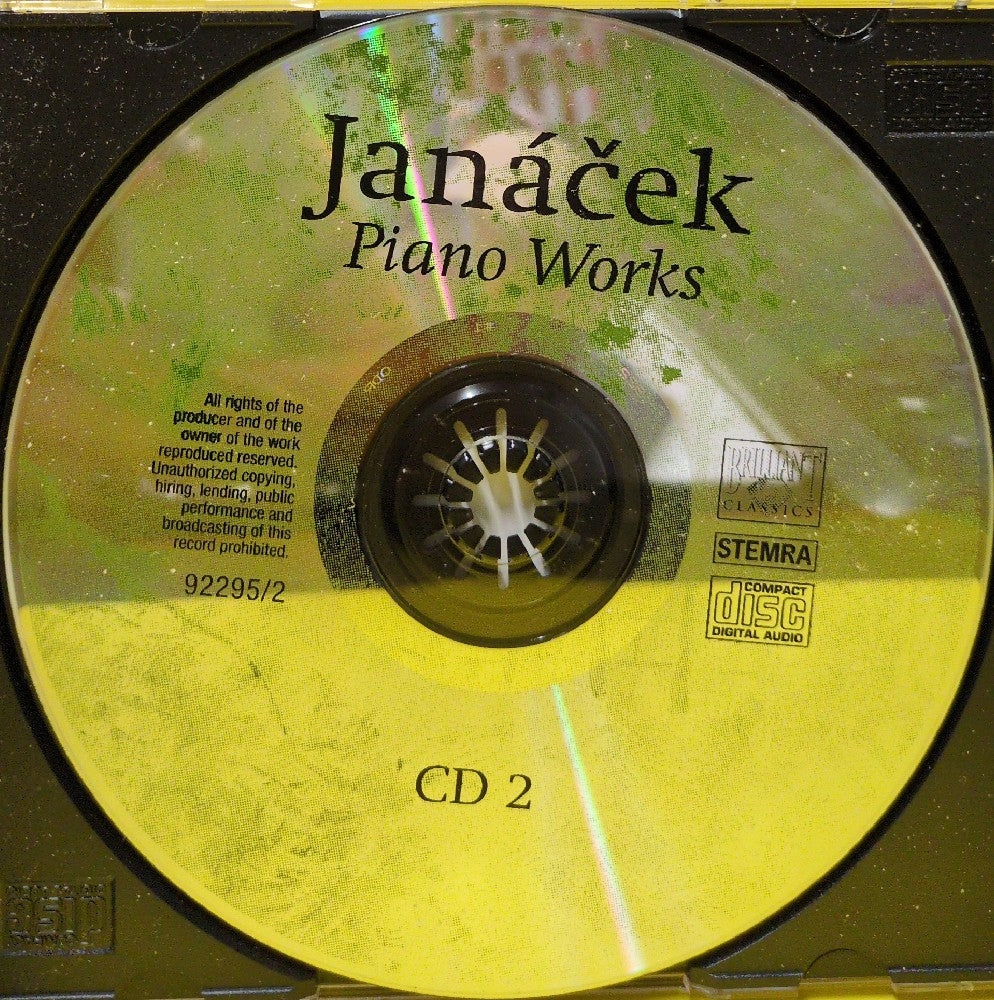Janáček, Håkon Austbø - Piano Works - 2004 - 92295 - Used - VG++ - CDs - 2xCD - European Import