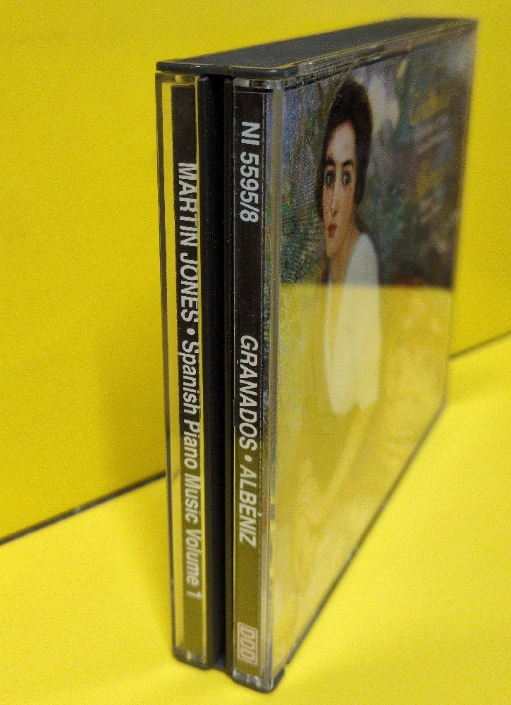 Enrique Granados, Isaac Albéniz, Martin Jones - Spanish Piano Music, Volume I – Granados & Albéniz - 1999 - NI5595/8 - Used - VG++ - CDs - 4xCD Set - UK Import