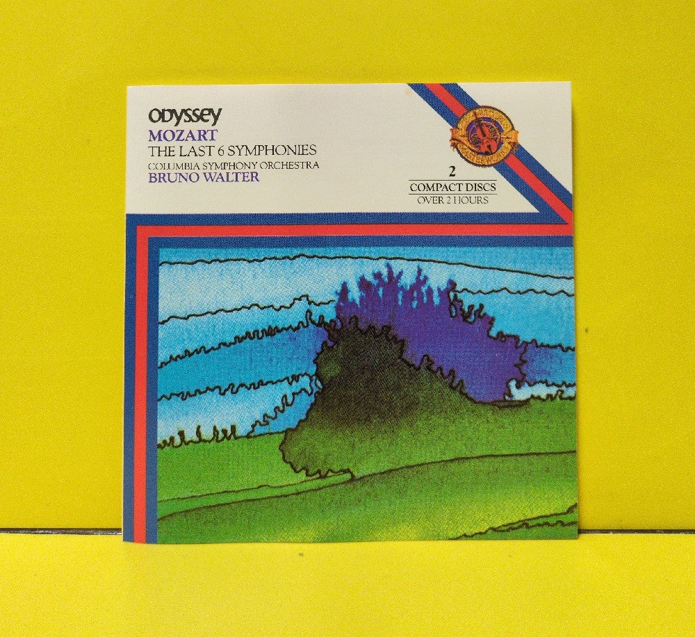 Mozart, Columbia Symphony Orchestra, Bruno Walter - The Last 6 Symphonies - 1989 - MB2K 45676 - Used - VG++ - CDs - 2xCD