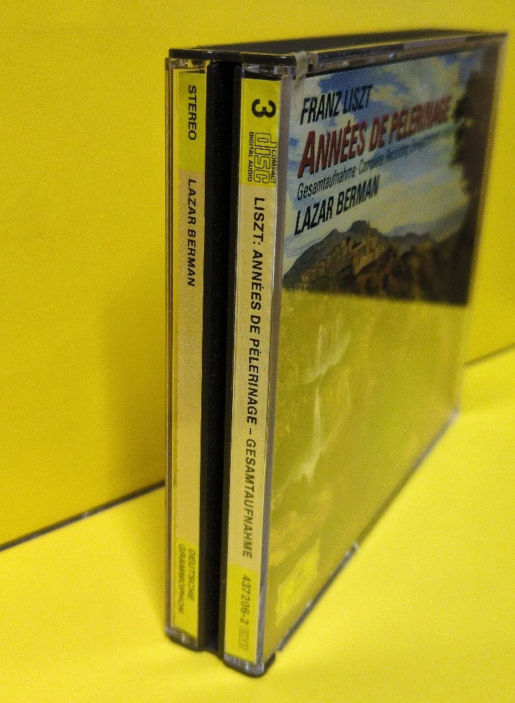 Liszt – Lazar Berman - Années De Pèlerinage (Gesamtaufnahme = Complete Recording = Enregistrement Intégral) - 437 206-2 - Used - VG++ - CDs - 3xCD Set