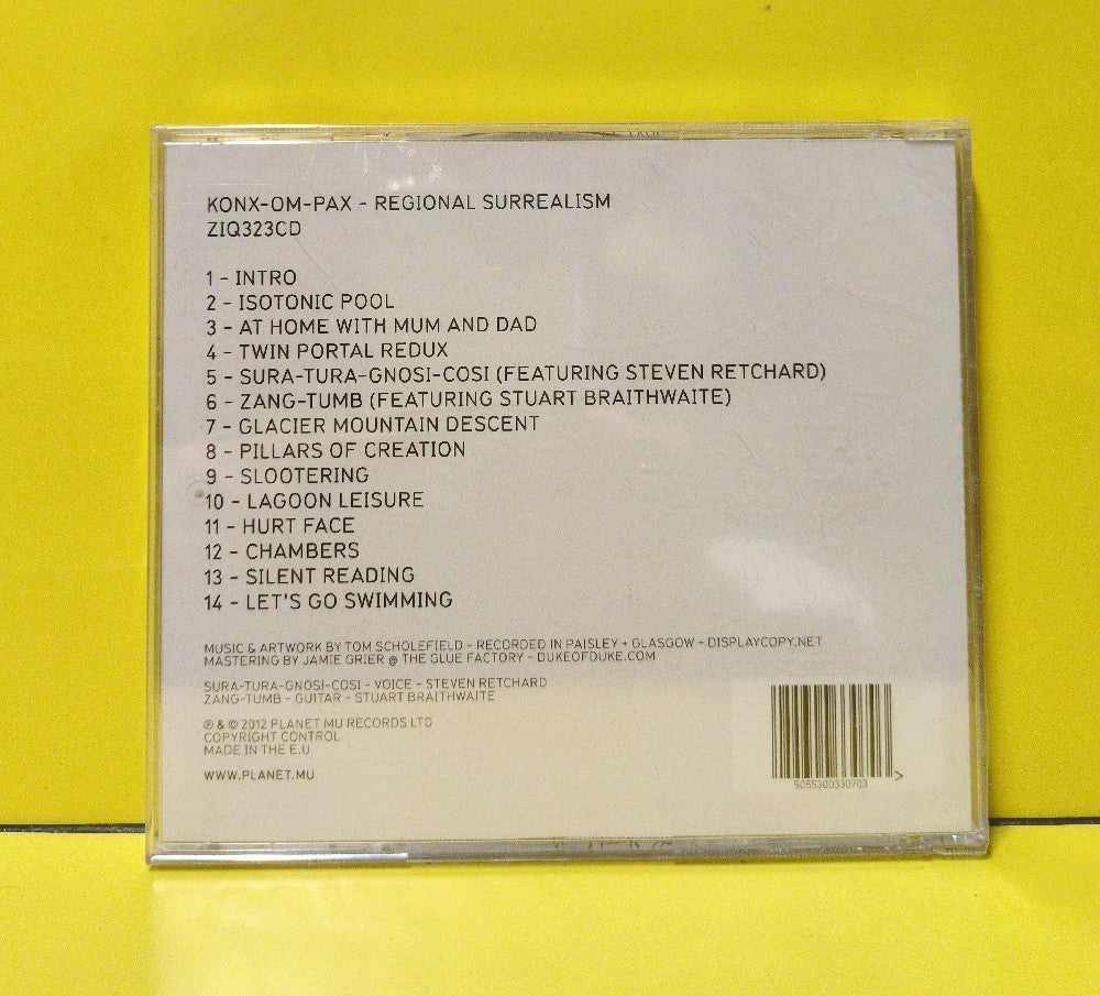 Konx-Om-Pax - Regional Surrealism - 2012 - ZIQ323CD - New - Sealed - CDs - European Import