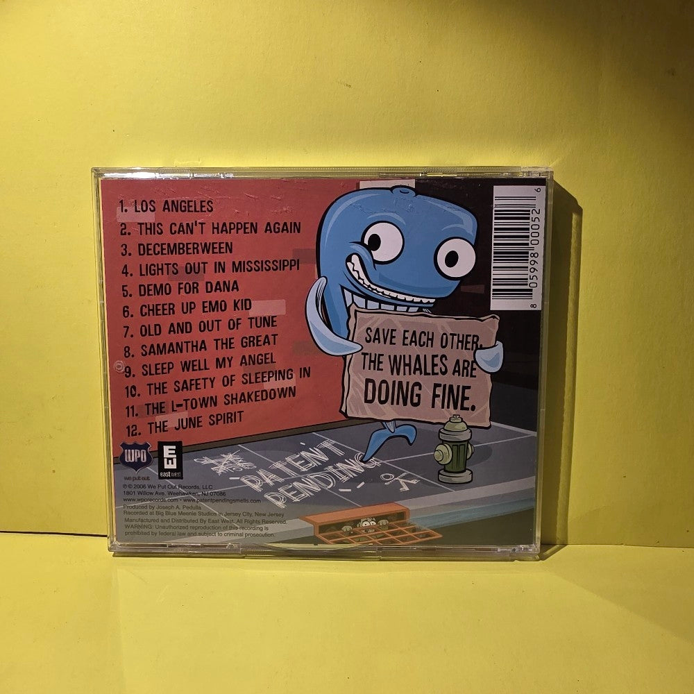 Patent Pending - Save Each Other, The Whales Are Doing Fine - 2006 - WPO 005 - Used - VG++ - CDs